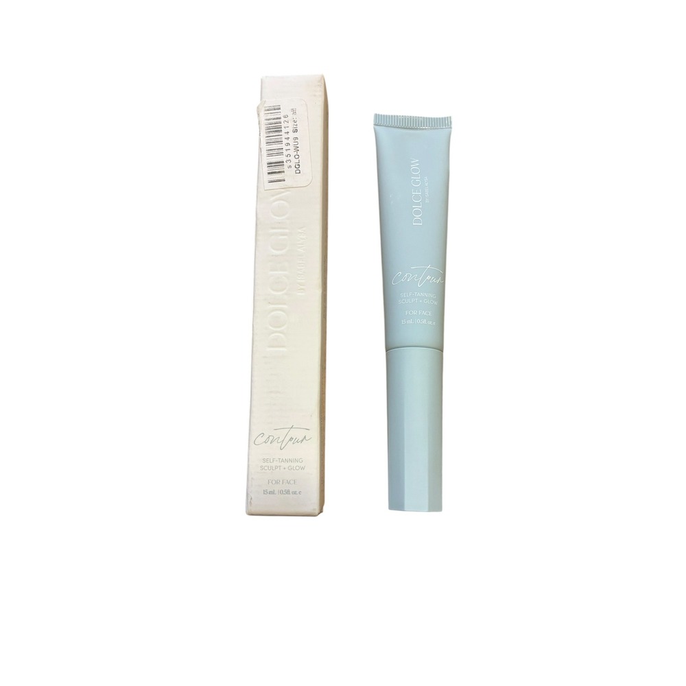 Dolce Glow Contour Self-Tanning Sculpt + Glow For Face 15ml NIB